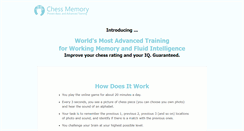 Desktop Screenshot of chess-memory.com